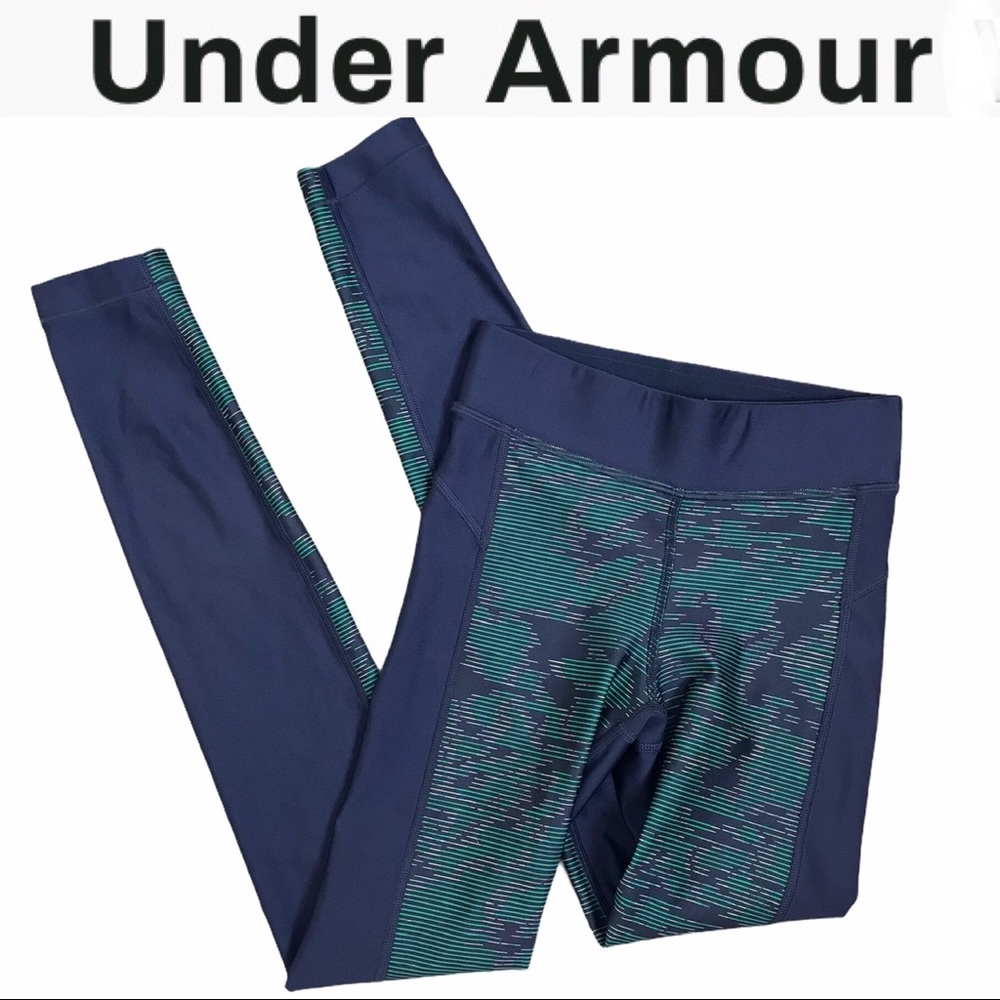 Under Armour HeatGear CompressionLeggings XS BL/GR